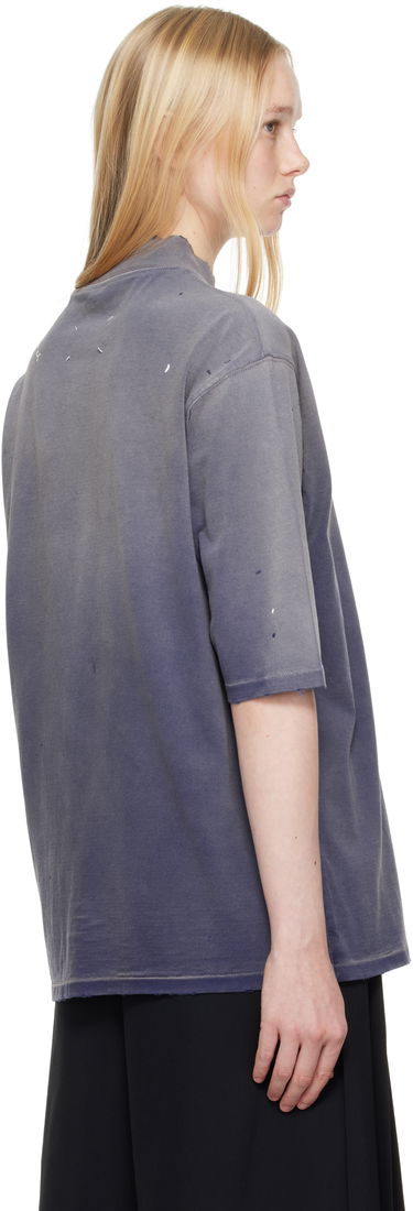 Тениска Maison Margiela Maison Margiela Graffiti Logo T-Shirt Синьо | S50GC0714 S24567, 2