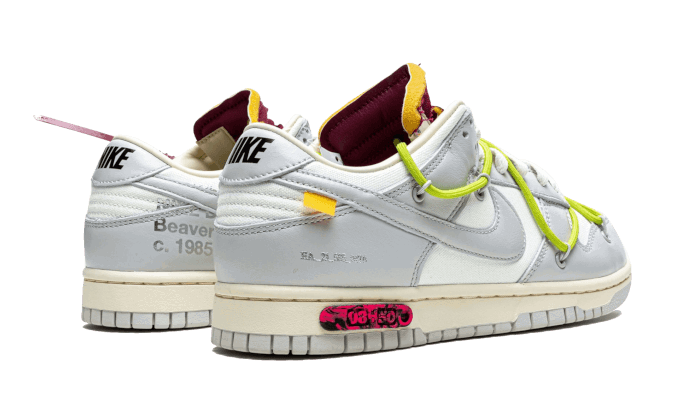 Кецове и обувки Nike Off-White x Dunk Low ''Lot 08 of 50'' Бяло | DM1602-106, 1