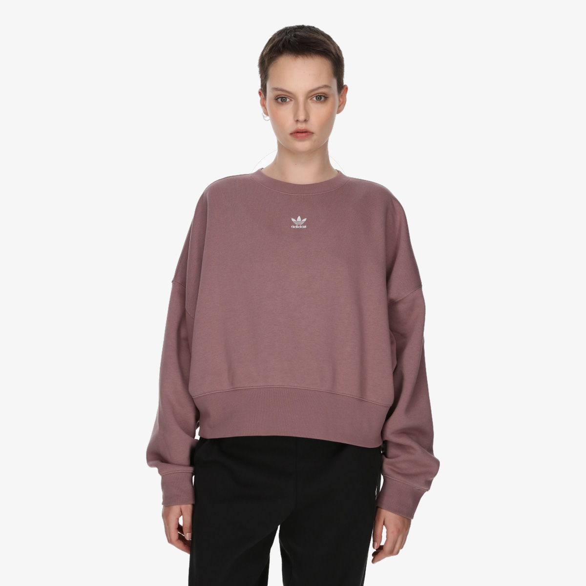 Суитчър adidas Originals Sweatshirt Лилаво | HJ7866, 1