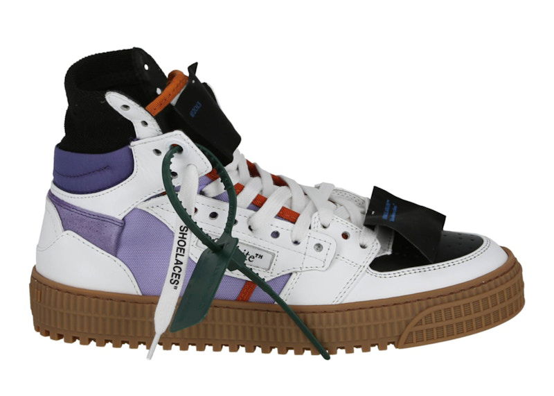 Кецове и обувки Off-White 3.0 Off Court High-Top Lilac White W Бяло | IA112F23 LEA002 3601 50064, 0