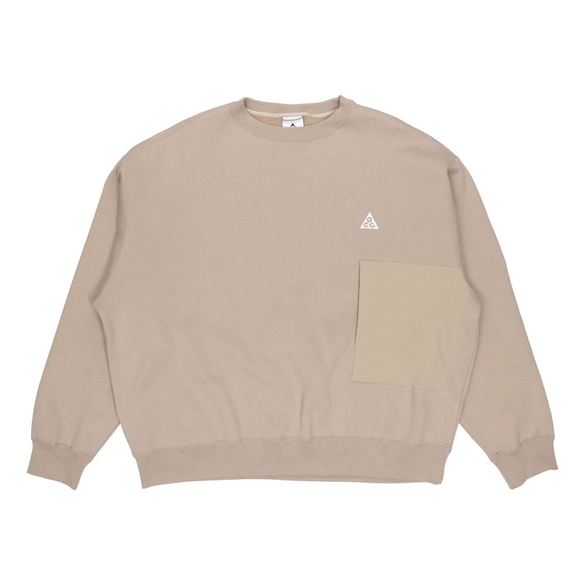 Пуловер Nike ACG ACG Casual Round Neck Sweatshirt Бежово | CV0683-247
