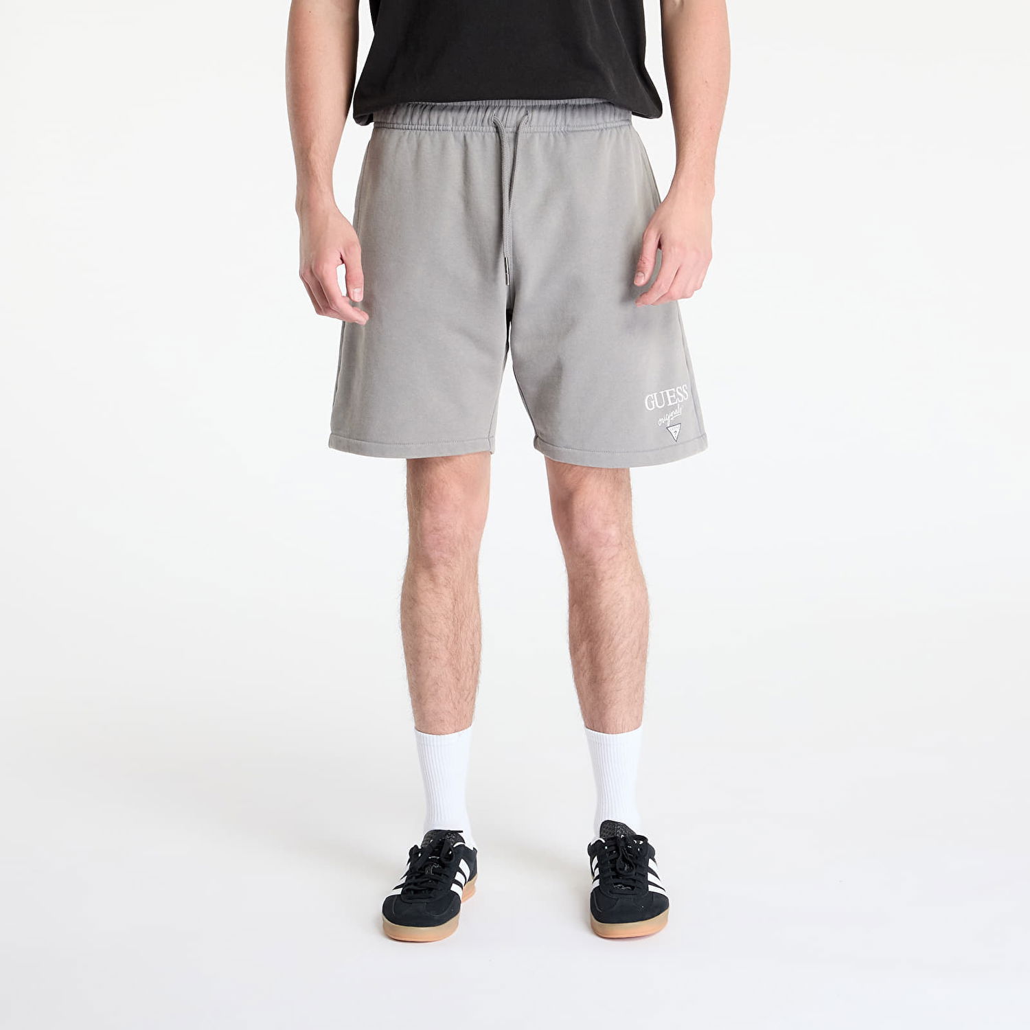 Къси панталони GUESS GUESS Originals Jogger Shorts Сиво | M5GD50KCPR1-FJ2J, 0