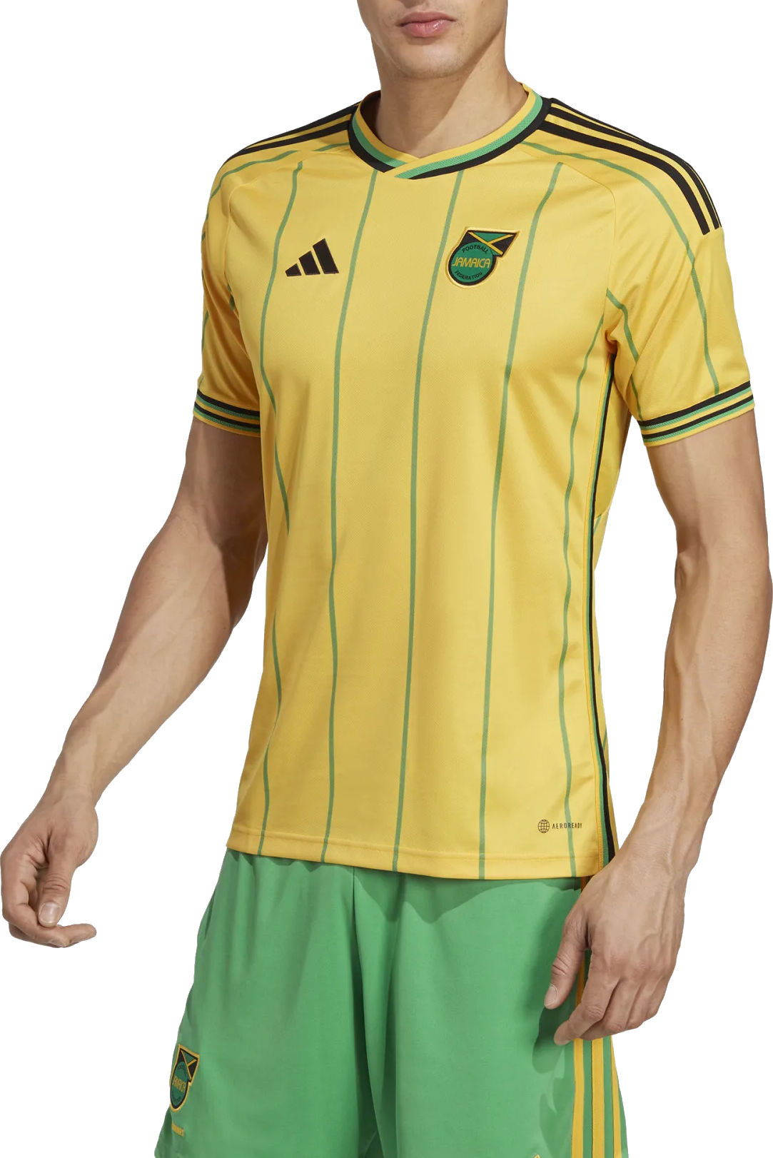 Фланелка adidas Performance Jersey Jamajka 2023 Жълто | ht7122, 0