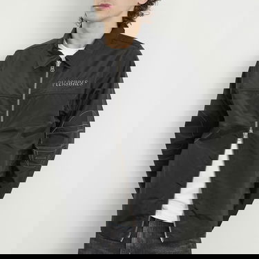 Яке Pleasures Helmets Nylon Work Jacket, Size Large Черно | P25DP008-BLK, 5