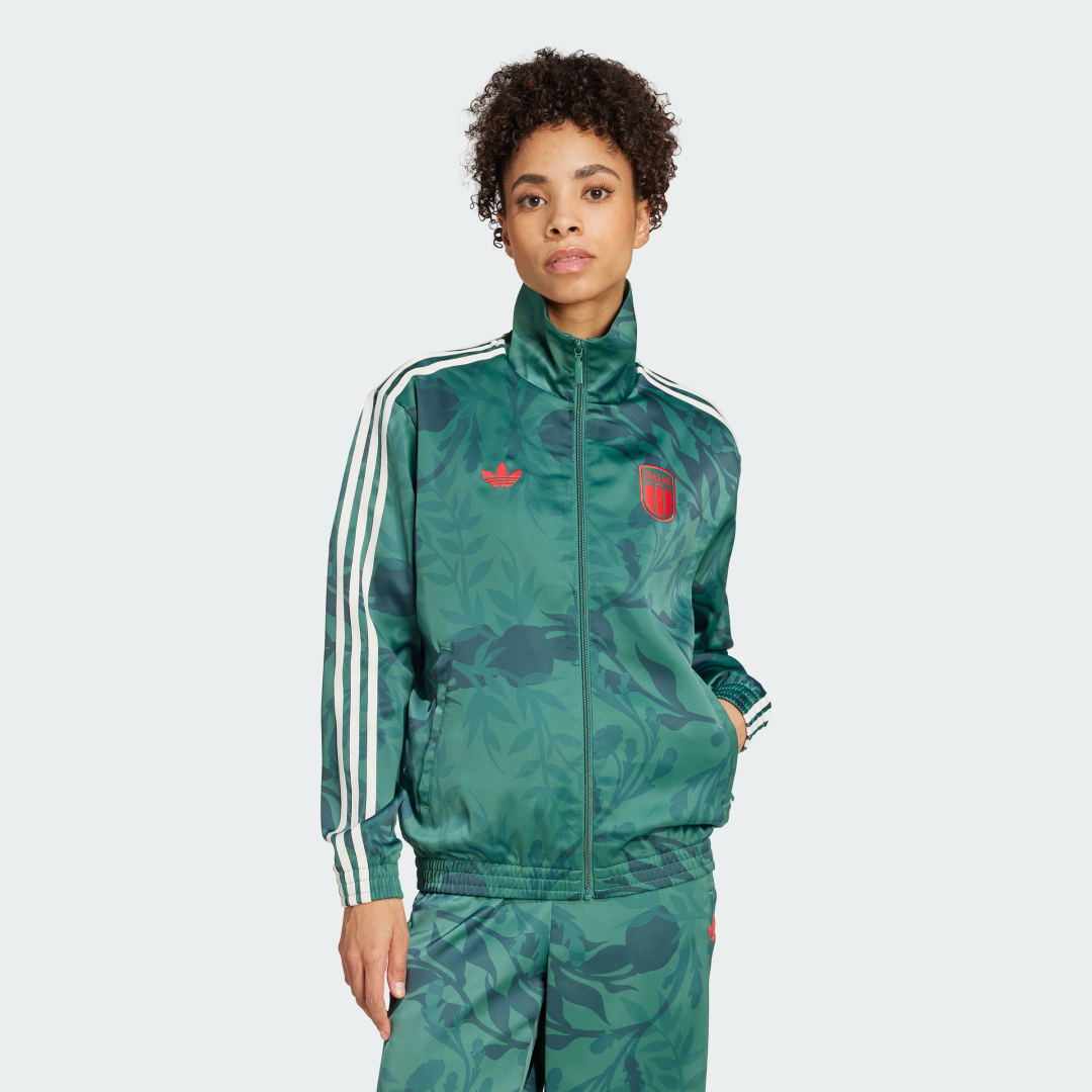 Яке adidas Performance Italy Track Jacket Зелено | JJ0348, 0
