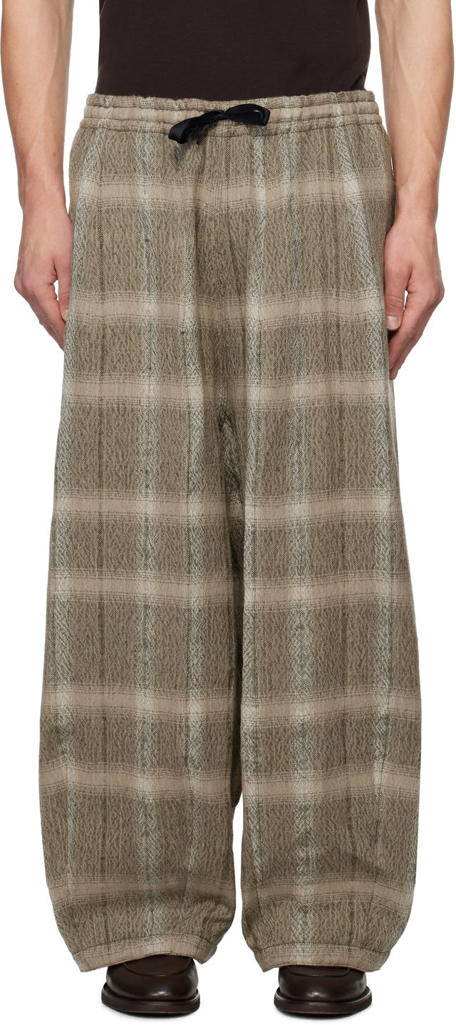 H.D.P. Plaid Trousers