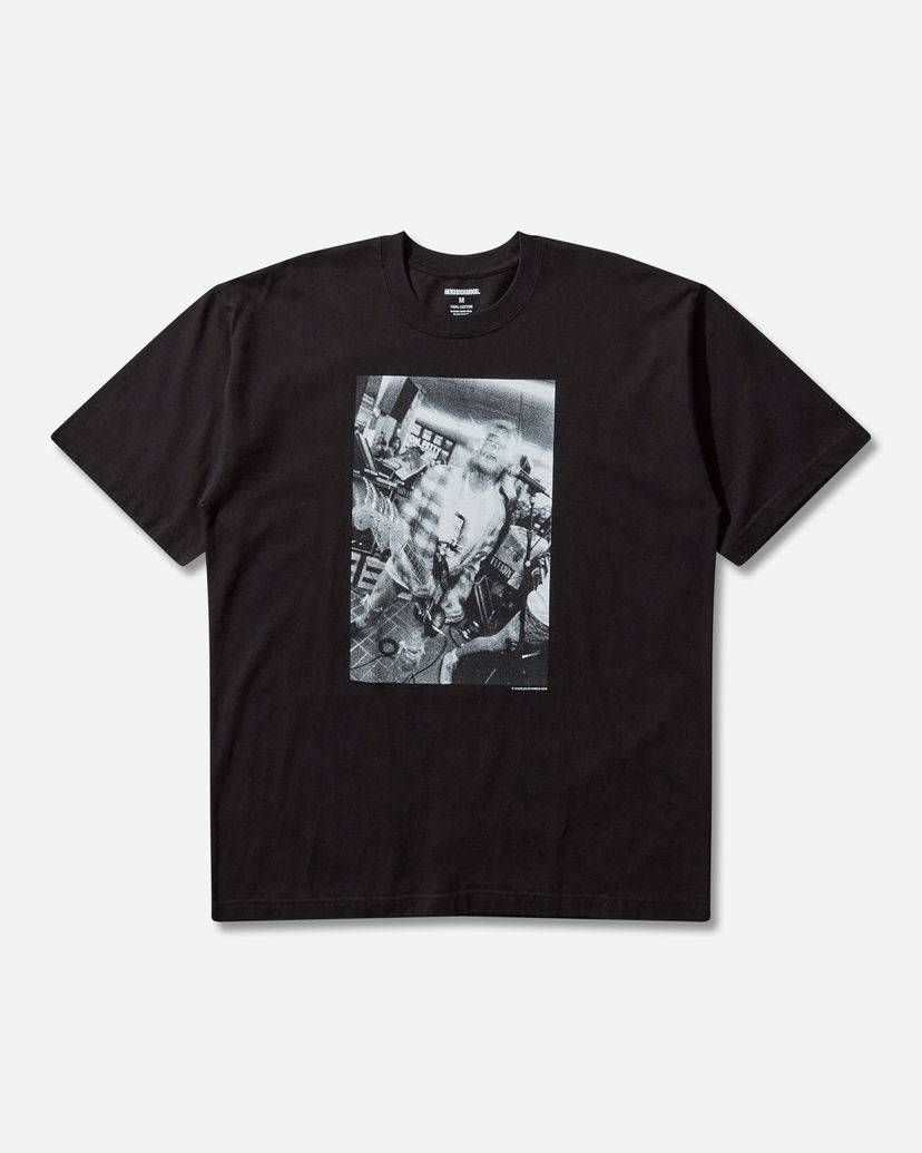 Тениска Neighborhood Charles Peterson SS-5 Graphic Print T-Shirt Черно | 252PCNH-ST14S BLACK
