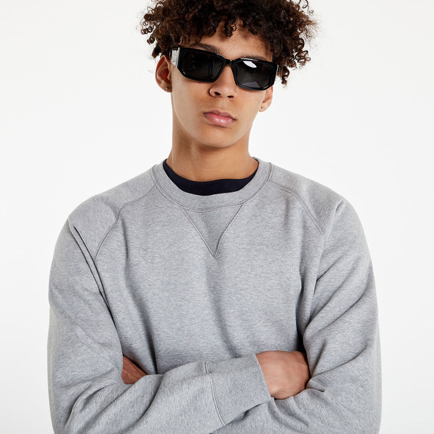 Суитчър Carhartt WIP Chase Sweatshirt Сиво | I026383.00MXX, 0