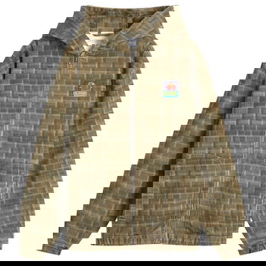 Яке Butter Goods Butter Goods Work Jacket Washed Plaid, Size Large Зелено | BG252604-PLA, 0