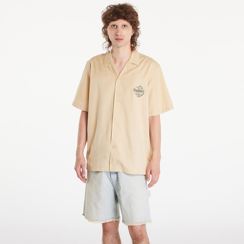 Риза Carhartt WIP Short Sleeve Ablaze Shirt UNISEX Бежово | I033690.2BKXX