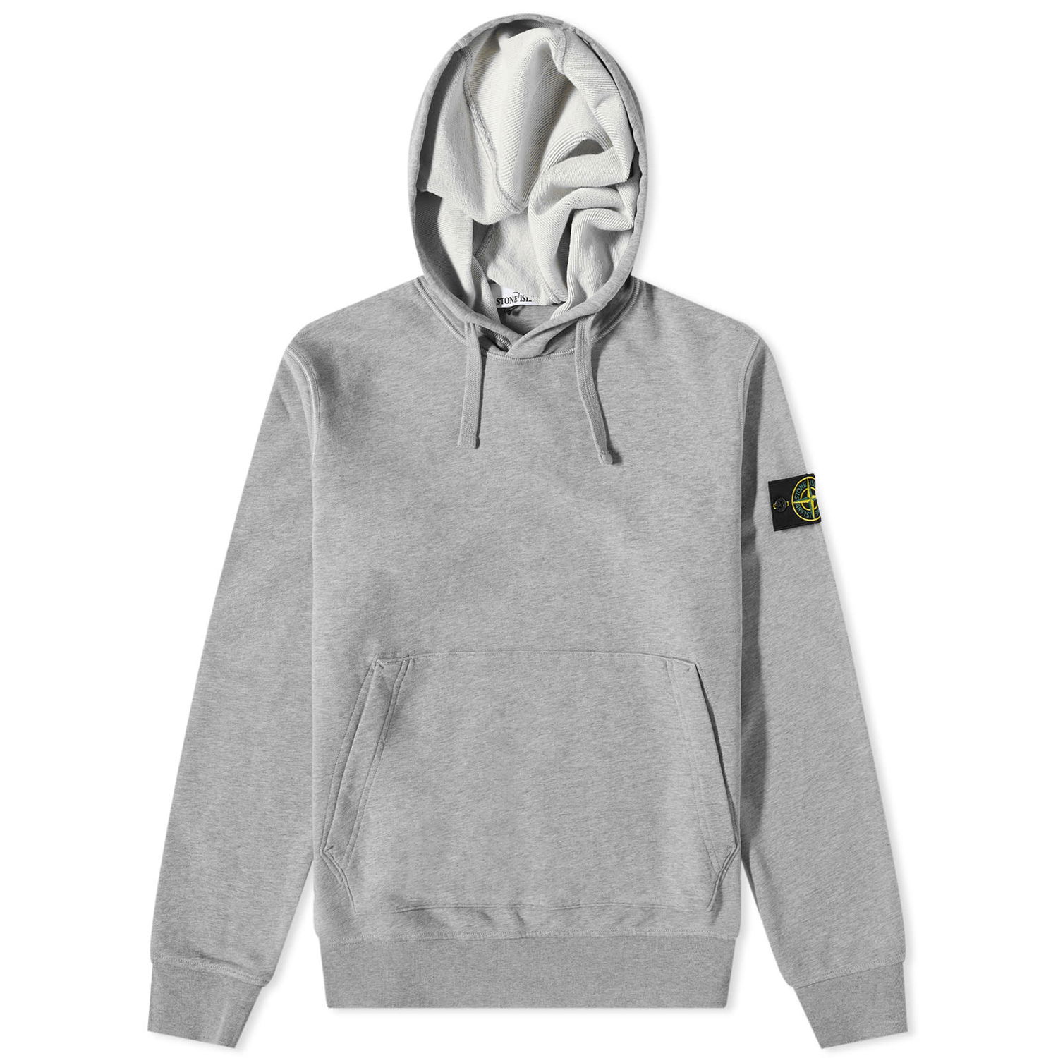 Суитчър Stone Island Garment Dyed Popover Hoody Сиво | 101564151-A0M64, 0