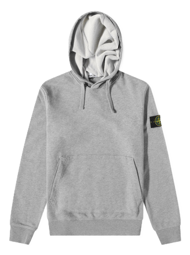 Суитчър Stone Island Garment Dyed Popover Hoody Сиво | 101564151-A0M64