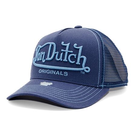 Шапка с козирка Von Dutch Von Dutch Originals Riverside Trucker Cap Синьо | VD-7030862, 0