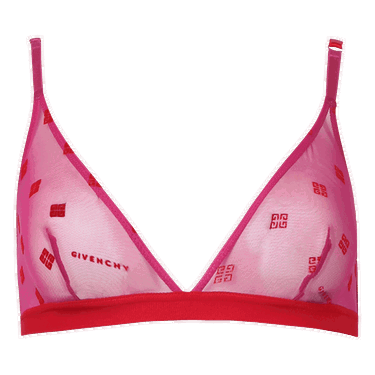 Сутиен Givenchy Jacquard Bra Розово | BWB01E30U0 910, 0