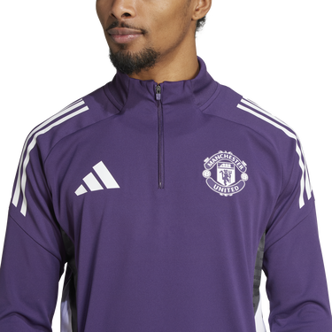 Тениска adidas Originals Manchester United TR TOP Long Sleeve Training Shirt 2025/26 Лилаво | jp3124, 4