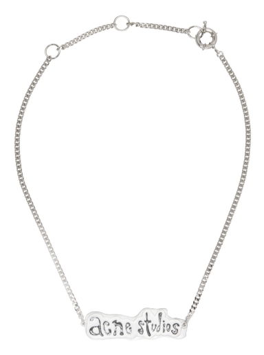 Silver Label Necklace