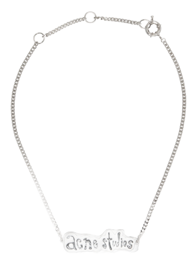 Аксесоари Acne Studios Silver Label Necklace Металик | C50378-