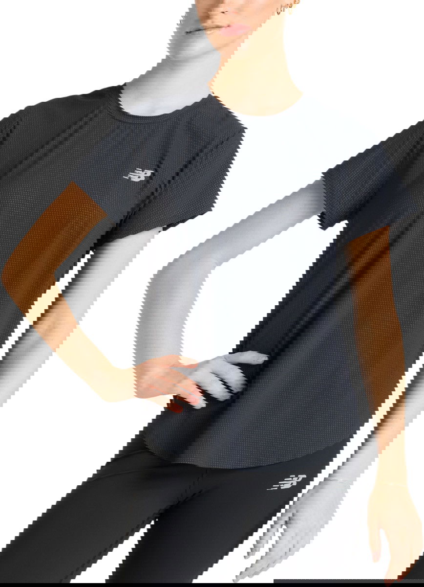 Тениска New Balance New Balance Race Day Ultra Light T-Shirt Черно | wt51227-bk, 0