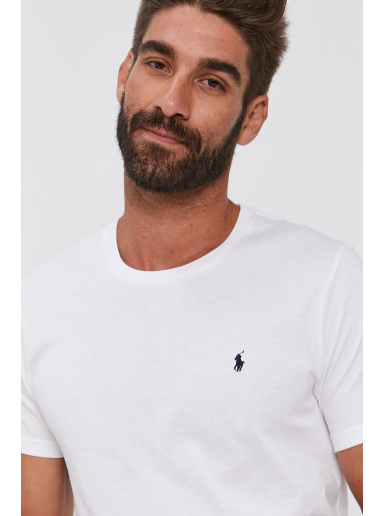 Тениска Polo by Ralph Lauren Cotton T-Shirt Бяло | 714844756004