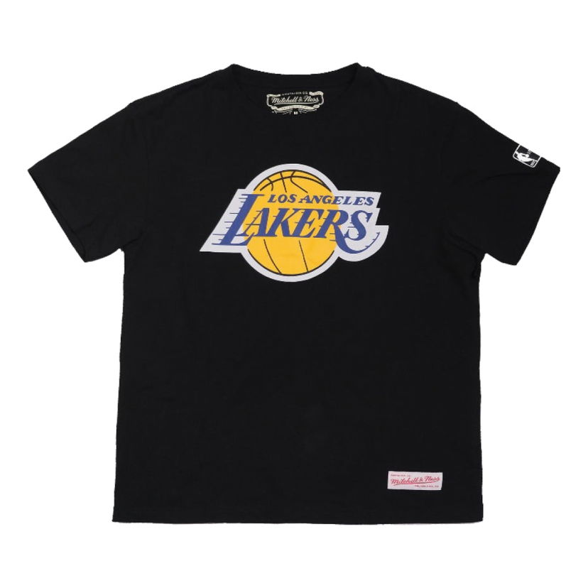Тениска Mitchell & Ness Mitchell & Ness NBA Los Angeles Lakers T-Shirt Черно | MN13S15-LAL-1