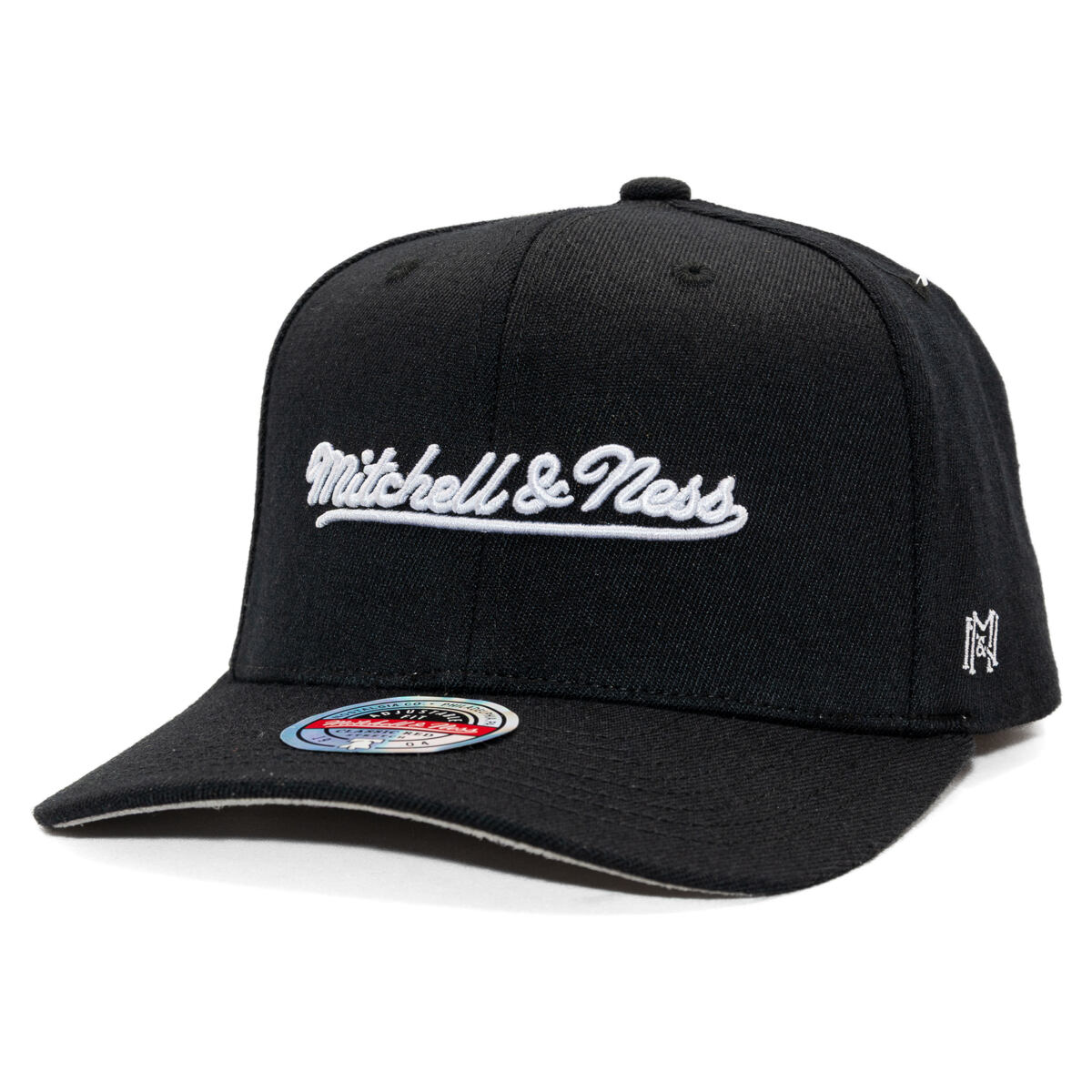 Шапка с козирка Mitchell & Ness Mitchell & Ness Branded Script Stretch Cap Черно | HC12184-MNNBLCK, 0