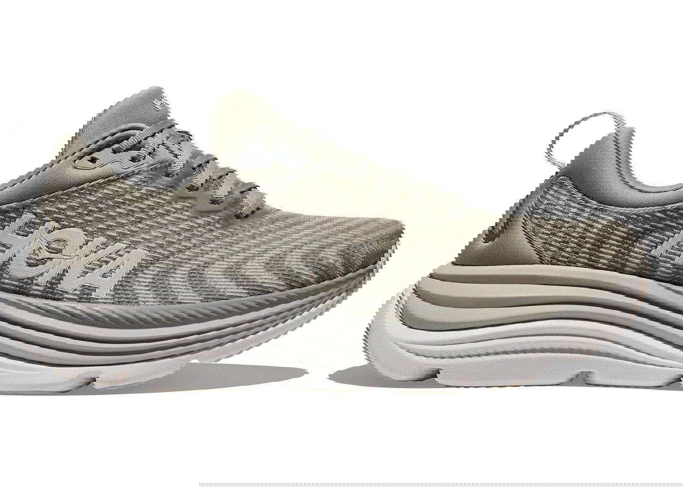 Кецове и обувки Hoka One One Gaviota 5 Barley Oat Milk Сиво | 1127929-BYT, 0