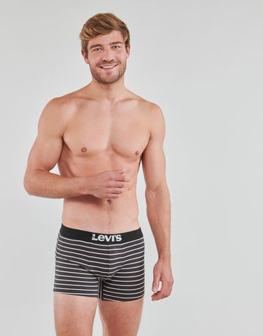 Боксерки Levi's SOLID BASIC BOXER X4 Черно | 100003048-002, 1