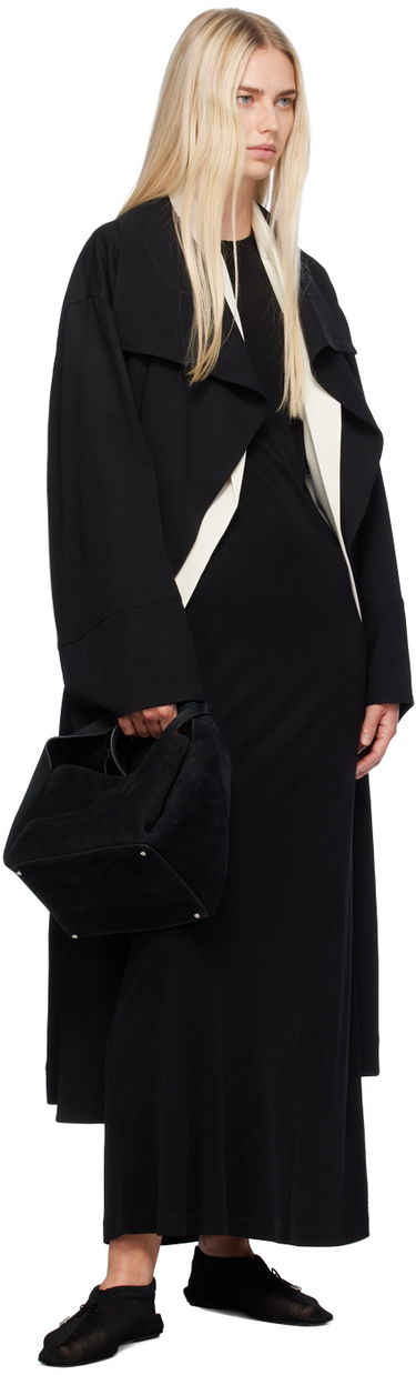 Палта TOTEME TOTEME Signature Shawl Collar Long Coat Черно | 243-WRO3318-FB0187, 3