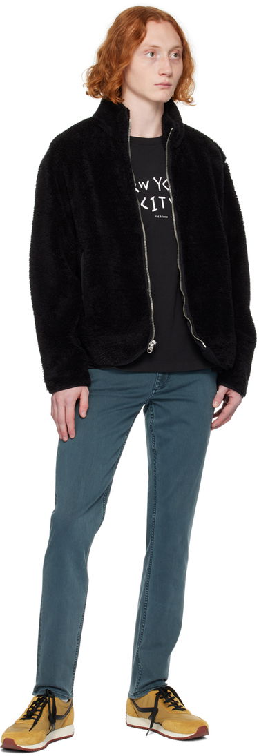 Яке rag & bone Felix Full-Zip Fleece Jacket Черно | MBW23H2410PFML, 3