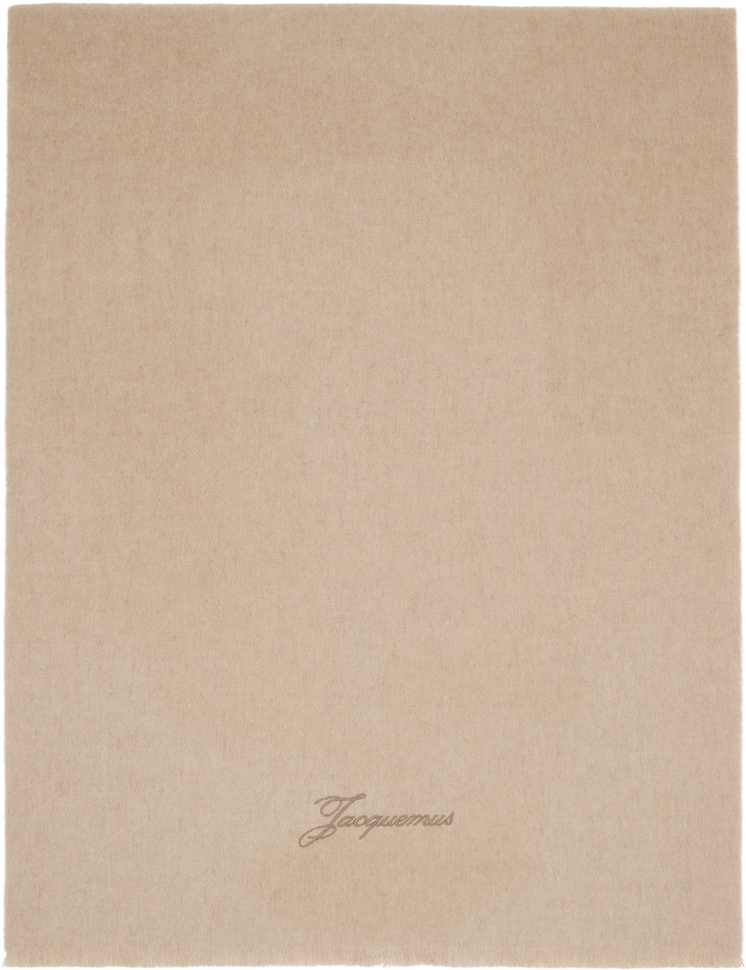 Шал Jacquemus The Tailleur Scarf Бежово | 25HACU00792AK00290, 0