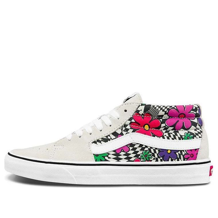 Кецове и обувки Vans SK8-Mid Flower Plaid Многоцветен | VN0A3WM340G