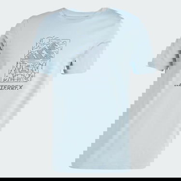 Тениска adidas Performance Terrex Graphic T-Shirt Синьо | JN4265, 3