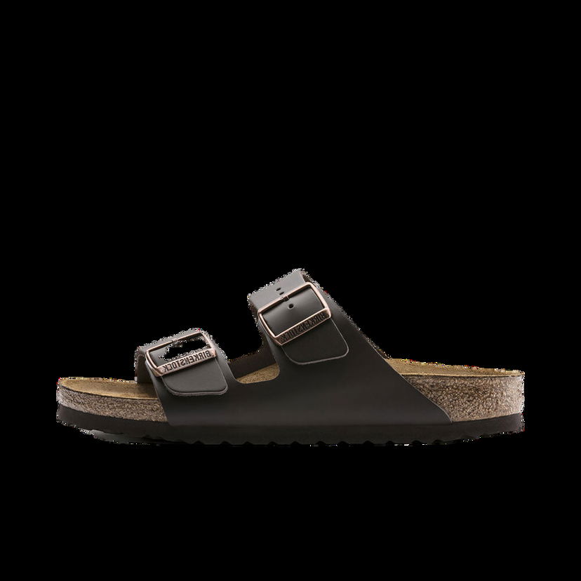 Кецове и обувки Birkenstock Arizona Natural Leather Regular Fit Кафяво | 51101