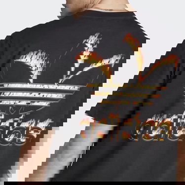 Тениска adidas Originals Graphics Fire Trefoil Tee Черно | IL5199, 5