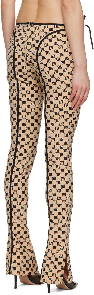 Клинове MISBHV MISBHV Monogram Coquette Leggings Бежово | 250W307, 2
