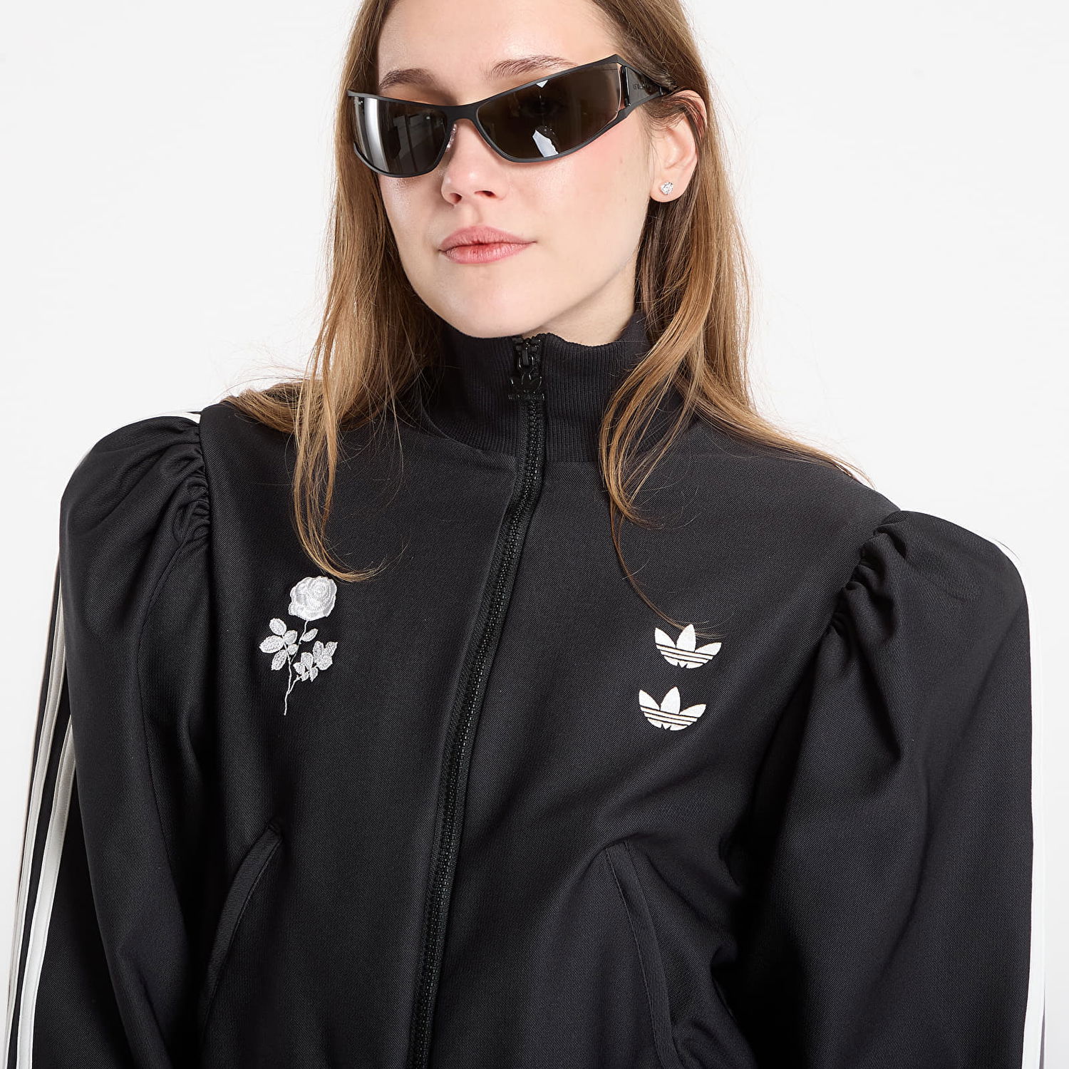 Яке adidas Originals Puff Sleeve Track Jacket x Willy Chavarria Черно | KD9353, 1