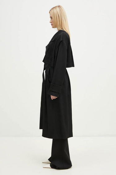 Тренчкот JW Anderson JW Anderson Oversize Trench Coat Черно | CO0310.PG0011.999, 1
