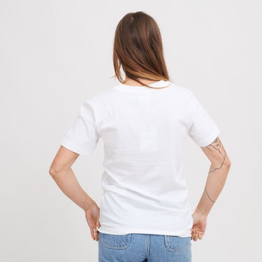 Тениска Champion Champion Script Logo T-Shirt Бяло | 118090-WW001, 1