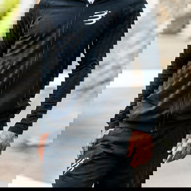 Суитчър Compressport Seamless Zip Sweatshirt Черно | aswu2199014, 1