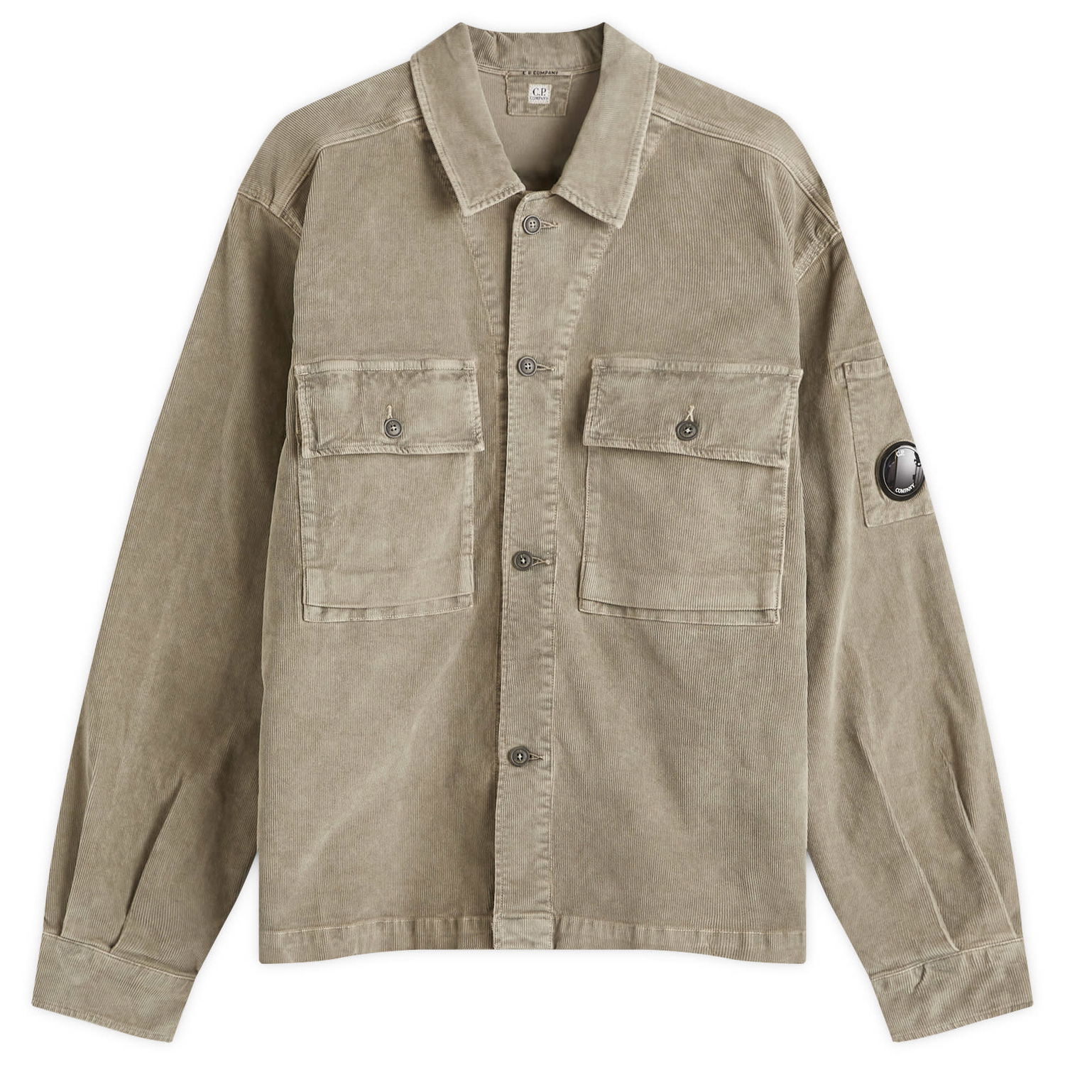 Яке C.P. Company Corduroy Utility Overshirt Кафяво | 17CMOS133A-006410O-359, 0