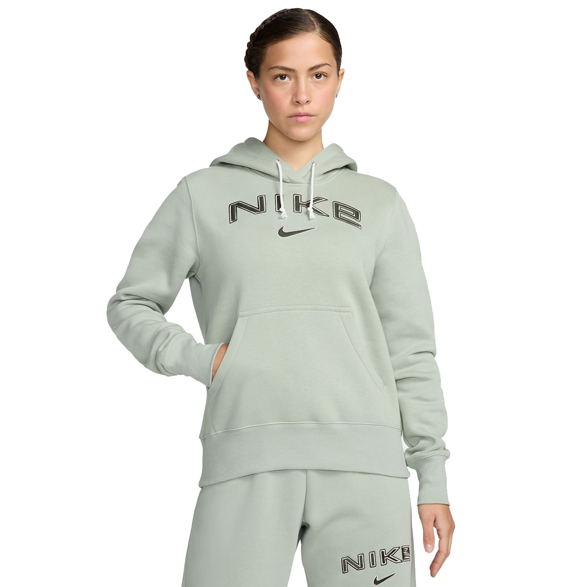 Суитчър Nike Phoenix Fleece Hoodie Зелено | HM9751-370, 0