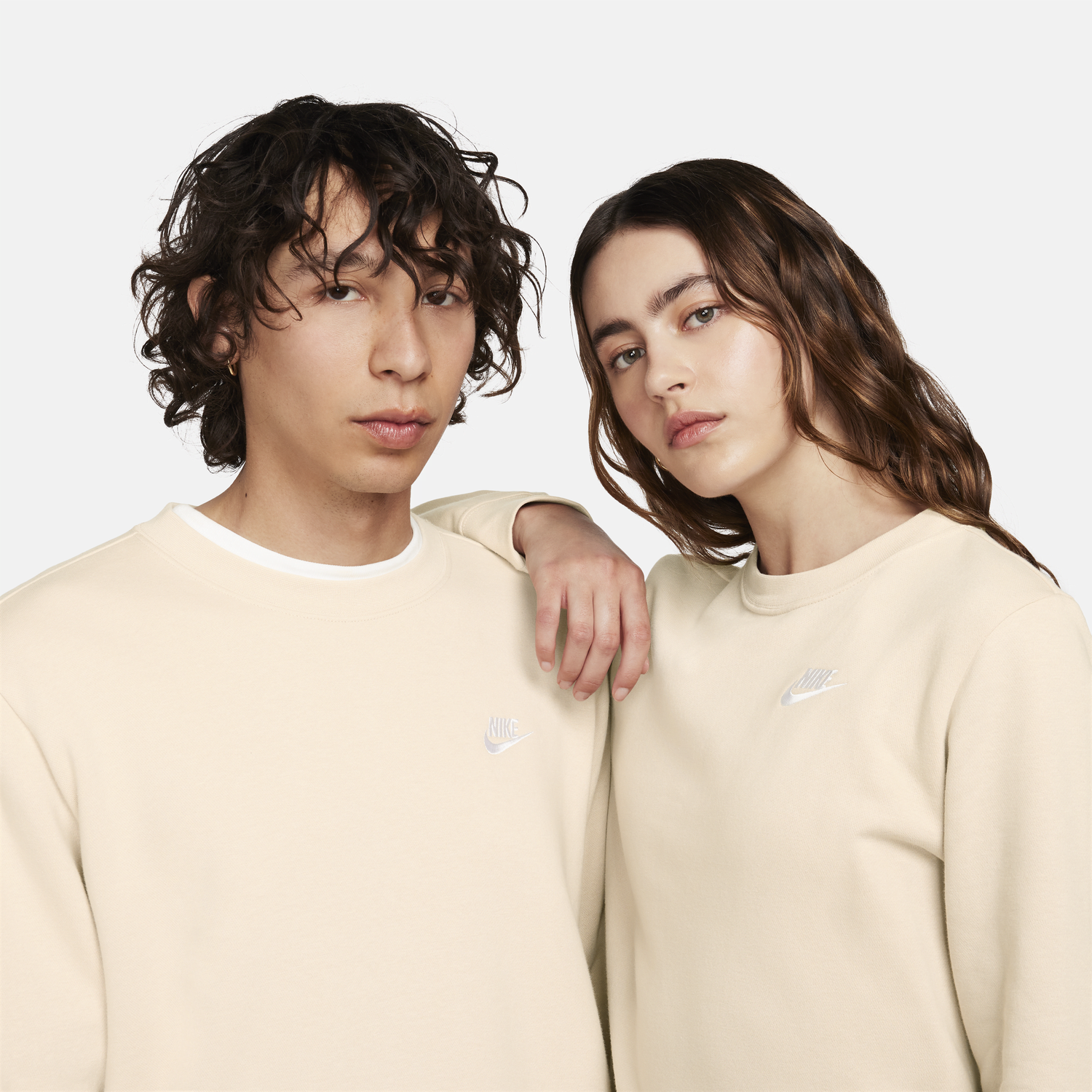Суитчър Nike Sportswear Club Fleece Бежово | DQ5473-126, 1