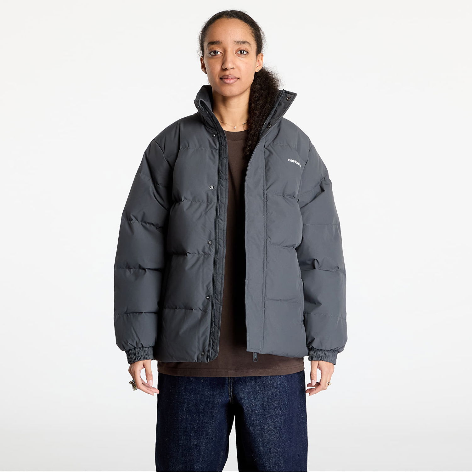 Пухо яке Carhartt WIP Danville Jacket Сиво | I029450.2IFXX, 1