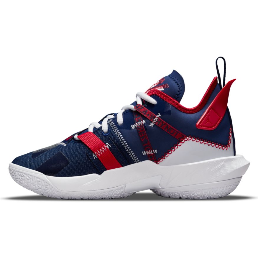 Кецове и обувки Jordan Air Jordan Why Not? Zer0.4 "Washington Wizards" GS Синьо | DD9659-400, 0
