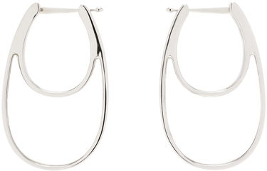 Обеци Coperni Medium Swipe Earrings Металик | COPBI01BISJ1007, 0