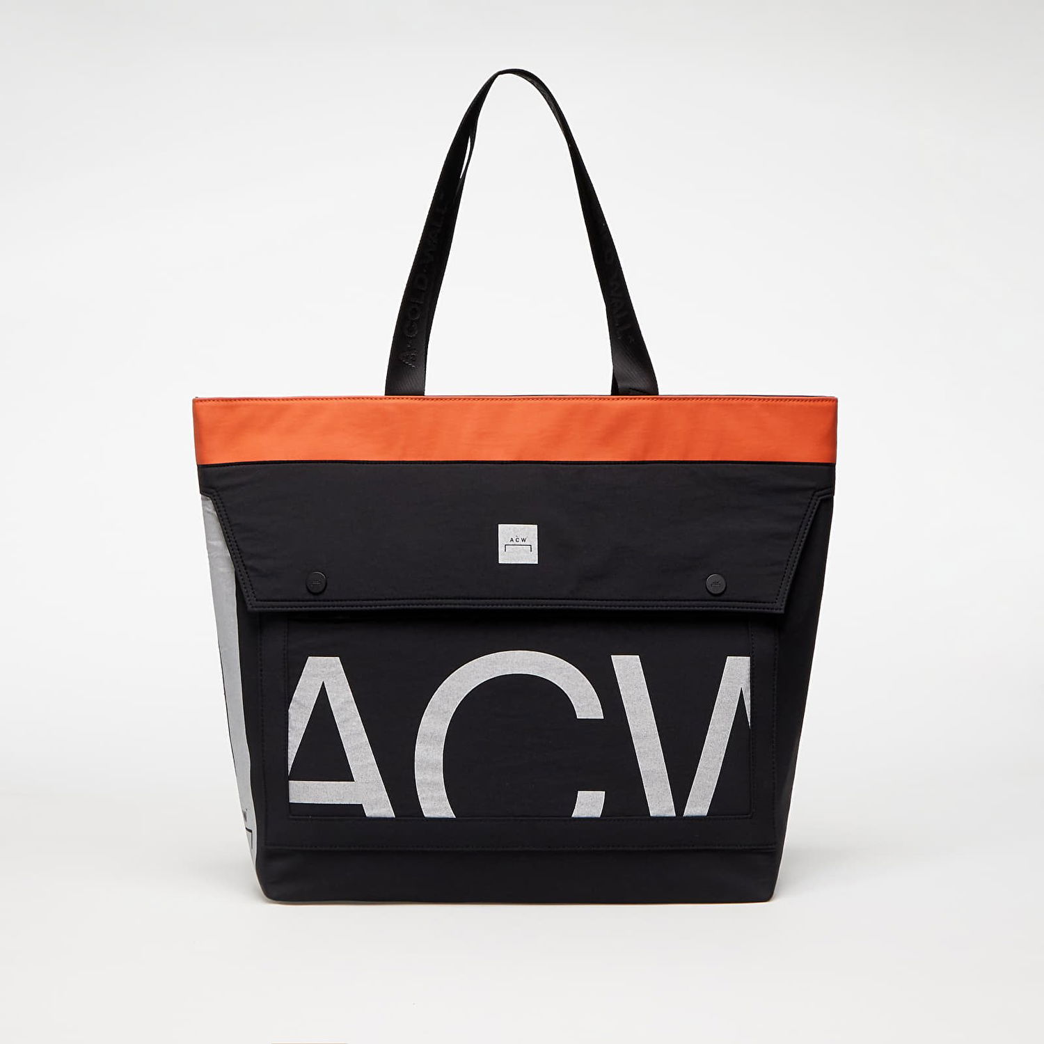 Голяма пазарска чанта A-COLD-WALL* Stria Tech Tote Черно | ACWUG088 Black, 0