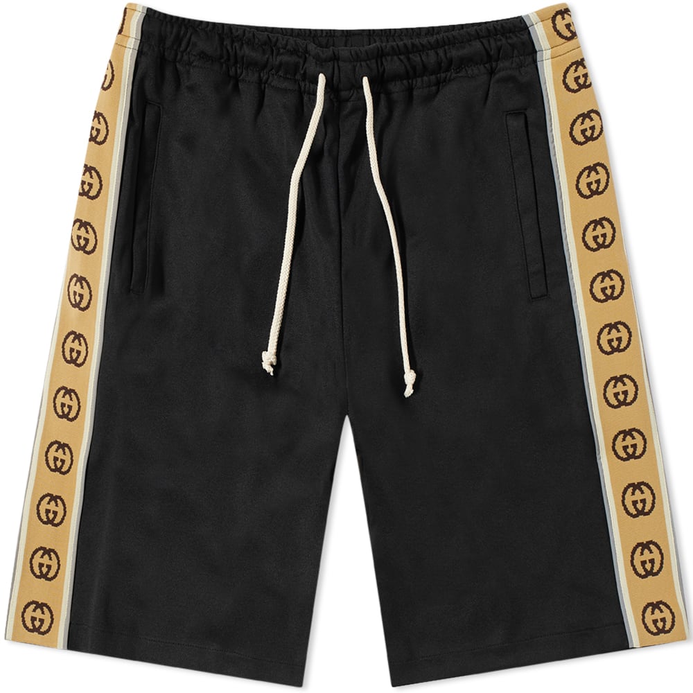 Къси панталони Gucci Side Taped Short Черно | 604150-XJBZ8-1082, 0