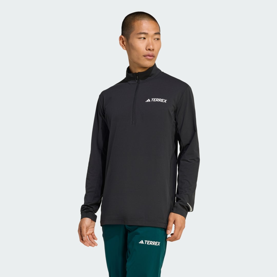 Риза adidas Performance Terrex Xperior Half-Zip Longsleeve Top Черно | JM7074, 0