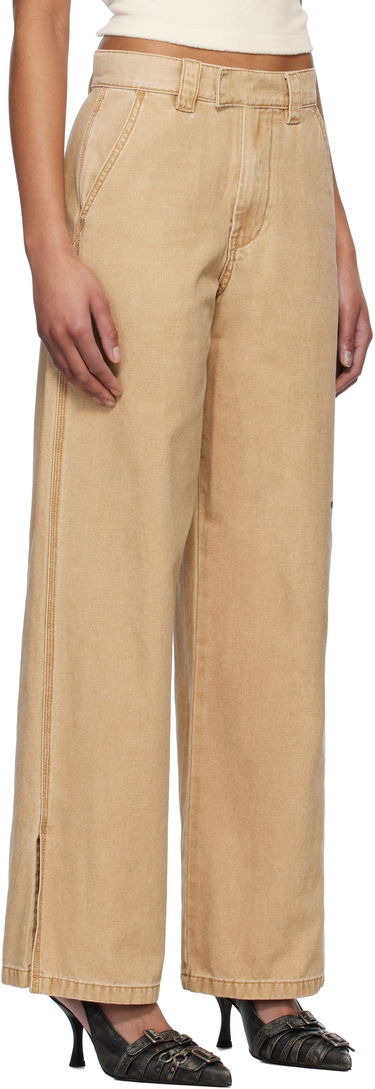 Панталони We11done We11done Work Trousers Бежово | WD-PT0-25-288-W-BG, 1