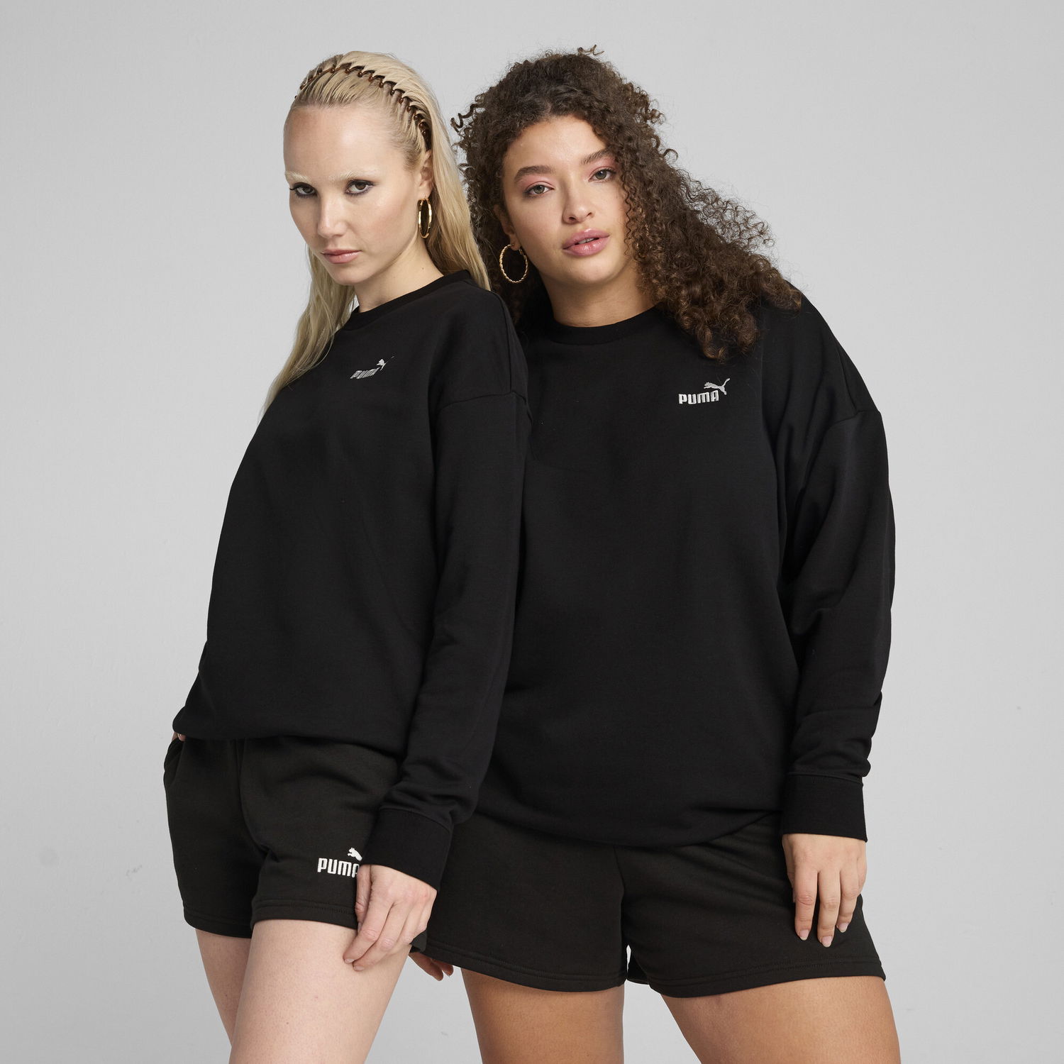Суитчър Puma ESS+ Logo Crew Neck Sweatshirt Черно | 684975_01, 0